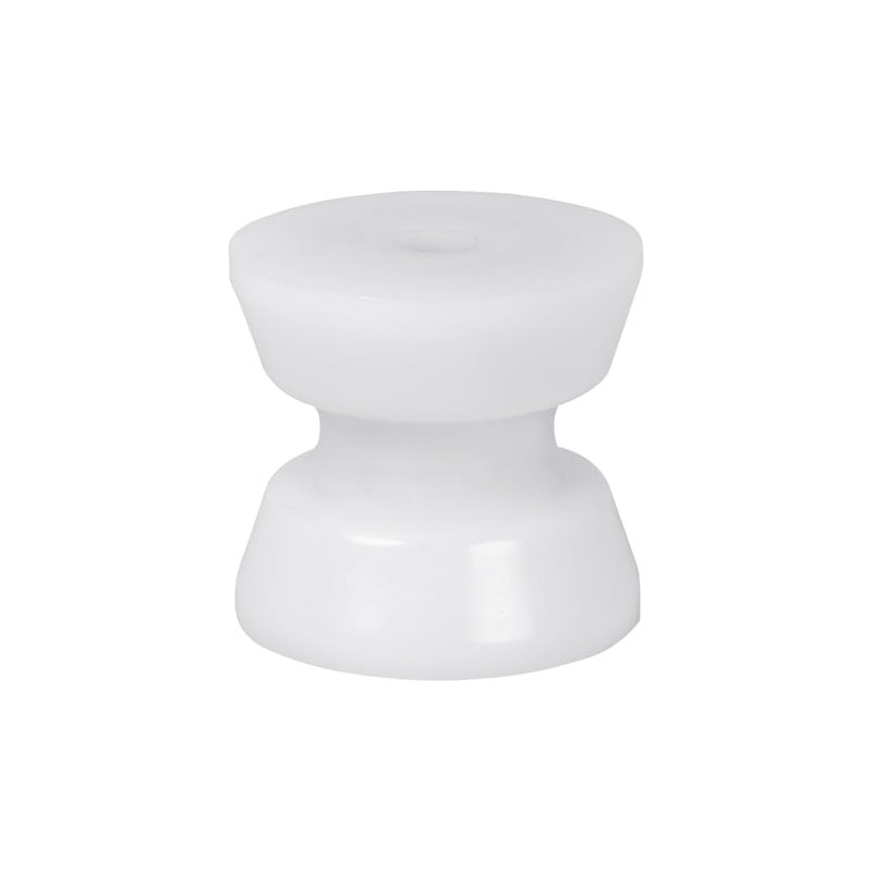 White Water 7560U White Delrin Bow Anchor Roller Replacement Wheels,