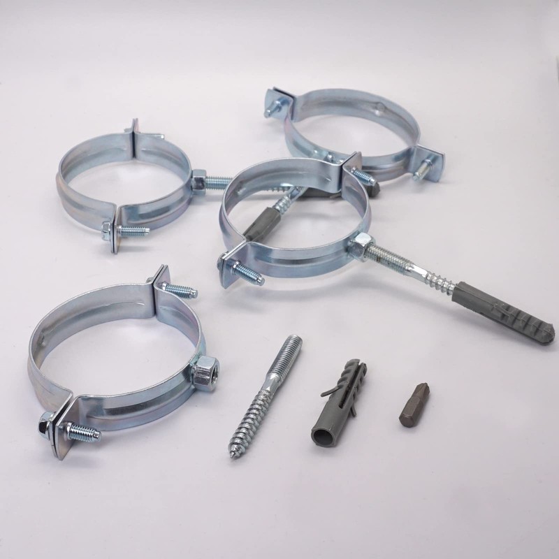 SKIR'CO Pipe Brackets for Diameter 75-80 mm Pipes, Clamps, Pipe