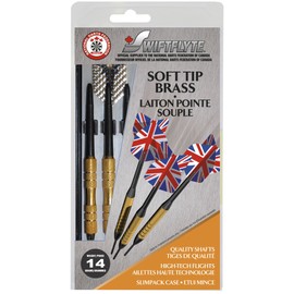 Swiftflyte Soft Tip Brass Dart, 14 Gram