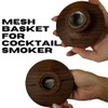 Cocktail Smoker Replacement Mesh Basket & Stainless Steel Wire Brush