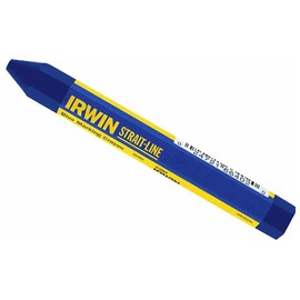 24 Pack Irwin 66402 Strait-Line 4-1/2" Blue Marking Lumber Crayons
