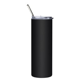 Silly Funny Gardener Joke Skinny Slim Tumbler, I'm a Total Garden Hoe