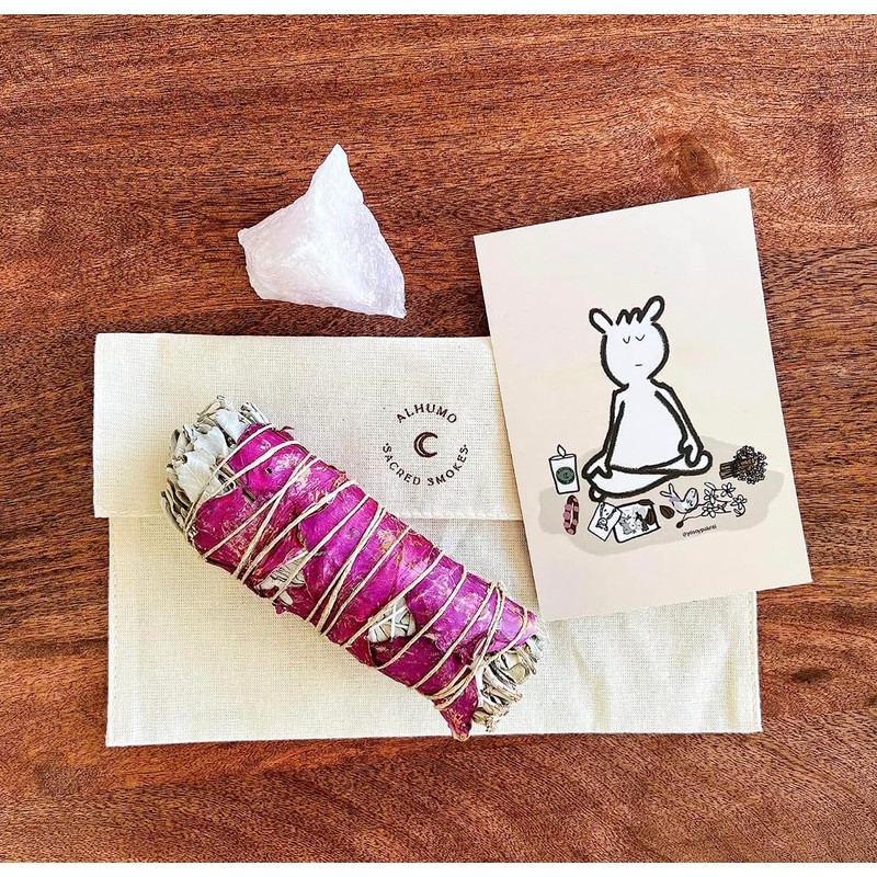 ALHUMO - Salvia Blanca Cuarzo Rosa