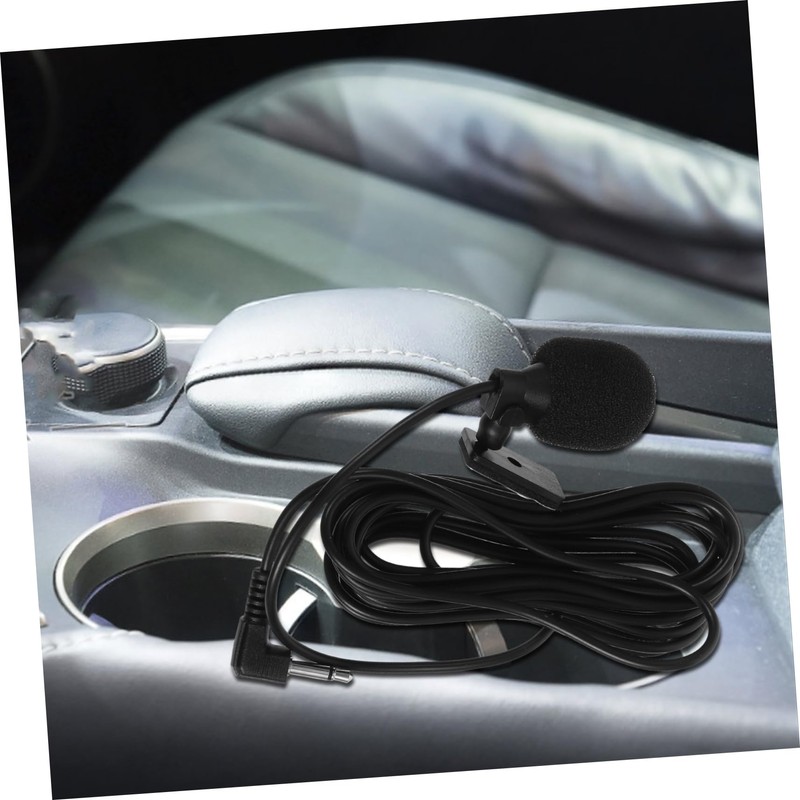 KICHOUSE 1set Handheld Speaker Mic Coil Cord for Car Navigation