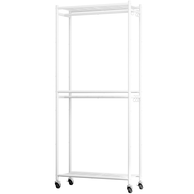Sakugi Heavy-Duty Clothes Rack - 33.0" x 12.2" x 79.5"