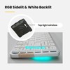 LOFREE Flow84 Low Profile Mechanical Keyboard, 75 Percent Rechargeable Wireless