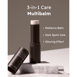 ISA KNOX Age Focus Skin Tone Multi Balm Stick (Pack of 2, 0.2+0.2oz) - Glow Oil Balm Stick. Promotes Even Skin Tone, Travel-Friendly, Korean Stick Balm by LG Beauty. Vitamin C, E.