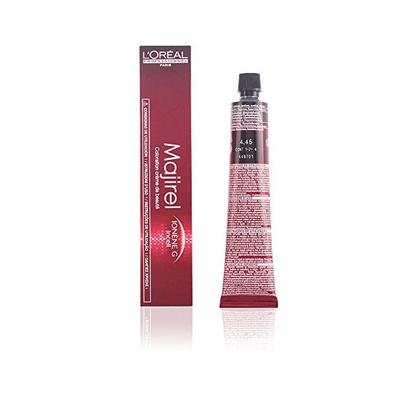 L`Oreal Majirel 4, 45 Hs, 4.45 mittelbraun kupfer-mahagoni