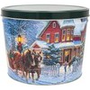 C.R. Frank Popcorn - Gourmet Popcorn Tin, 2 Gallon, Emerald