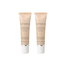Gatineau Miracle Eye Contour Cream Conceals Dark Circles Moisturising with Hyaluronic Acid and Vitamin E (2 x 11 ml)