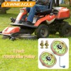 Lawneagle 2 Pack 175820 Pulley Craftsman Replaces Husqvarna 532175820, Craftsman