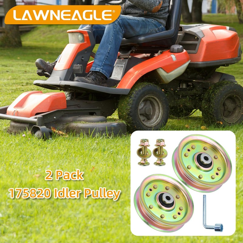 Lawneagle 2 Pack 175820 Pulley Craftsman Replaces Husqvarna 532175820, Craftsman