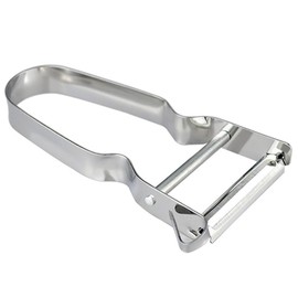 Peeler, Vegetable Peeler, Aluminium Handle, Stainless Steel Blade, Extra Sharp Straight Cut, Metal Colour 109 mm 6.0900