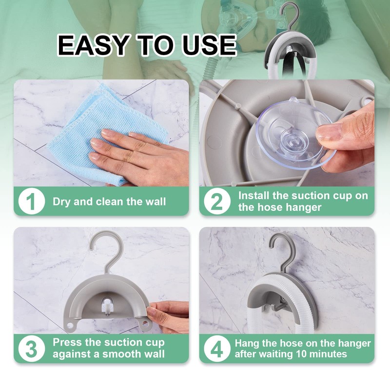 2 Pcs Hose Hanger Plastic Machine Tube Holder Machine Hose