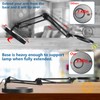 HITTI 【Upgraded】 12X LED Magnifying Lamp, 1,800 Lumens Stepless Dimmable,