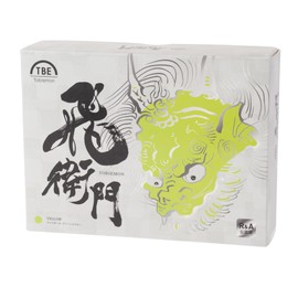 TOBIEMON Fluorescent Matte Color Golf Balls, 1 Dozen (12 Bulbs) of Certified R&A Balls, Visibility, Hiemon (Green Yellow)