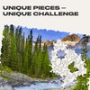 UNIDRAGON Original Wooden Jigsaw Puzzles - Nature Mountain Creek, 250