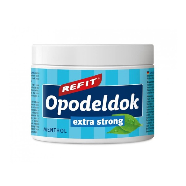 Refit Opodeldok Extra Strong XXL 500 ml, Extra Pain Gel, Massage Cream for Back, Muscles and Joints