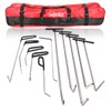 WHDZ Paintless Dent Repair Rods 11Pcs Auto Body Paintless Dent