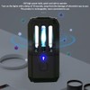 Portable UV Light Tool ABS Black Rechargeable Built In Battery