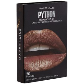 Maybelline New York Lip Studio Python Metallic Lip Makeup Kit, Provoked, 0.09 oz.