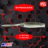 NetBait HexTek EKO Shad | 3″ & 4″ Soft-Plastic Swimbait