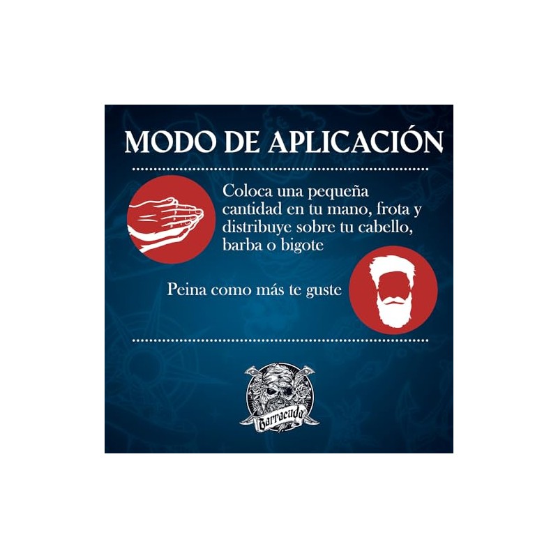 Barracuda Crema Fijadora Hold Cream Original 150g