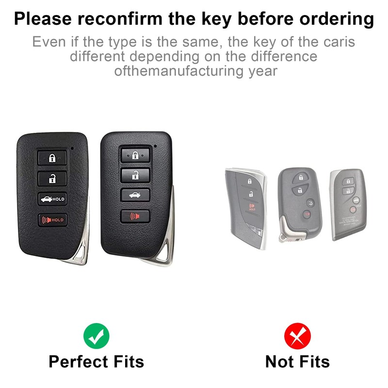 Cute Bling Key Fob Cover for Lexus, Diamond Cut TPU