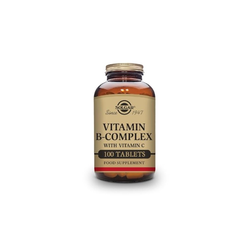 Solgar Vitamin B-Complex with Vitamin C Tablets - Pack of