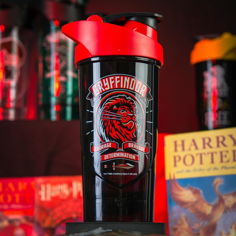 Shieldmixer Hero Pro Classic Shaker Gryffindor - BPA-Free - Gym