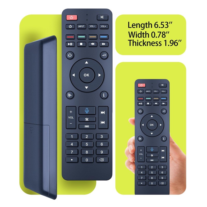 RYQIF RC-200 Replacement Remote Control for Super Box S5 Max,S5