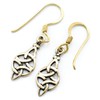 WINDALF Celtic Bronze Earrings Nadina 3.3 cm Life Spirals Celtic