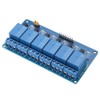 6 Channel Relay Module Low Level Trigger with Optocoupler 5V/12V/24V