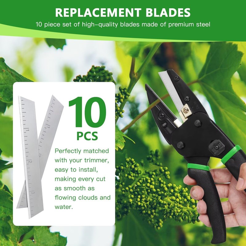 Gxcdizx 10Pcs Replacement Blade for Craftsman Handi Cut 3-7/8"