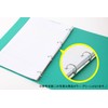 Lion Office Equipment Ring File Slim A4S RF-43S-Y Yellow