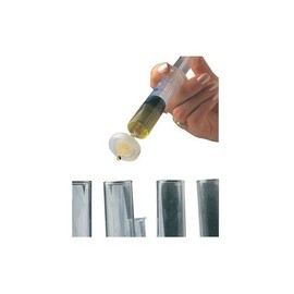 Azzota Nylon Disposable Syringe Filter - 13mm, 0.45um, Individually wrapped & Sterile, 100/pk