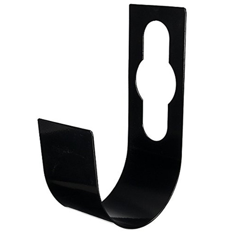 HONGCI Black Durable Metal Spigot Hook Hose Holder Garden Hose