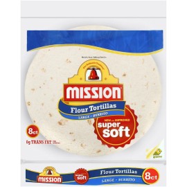 Mission Foods 8ct, Flour Tortillas (6 pack)