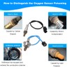 JDMON 2PCS Oxygen O2 Sensor Upstream Downstream Replacement for 2013-2014