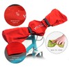 Vincita Water-Resistant Durable Handlebar Rain Cover Red Bike Cover for