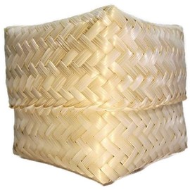 Basket Sticky Rice (kitap ss) to Craft Handmade from Bamboo Nature in Thailand for kitchenware or cookware Steamer Pot Food Decoration Storage