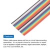 MECCANIXITY 1 Pcs 20 Pin Flat Rainbow Ribbon Cable 30