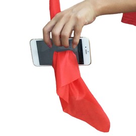 JTLB Magic Scarves Magic Props Handkerchief Silk Magic Tricks Accessories for Stage Magic Show Vanishing Silk Through The Glass