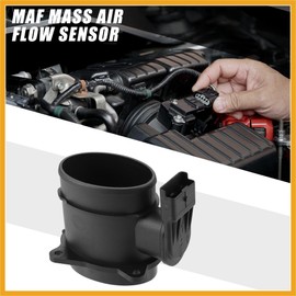 Partuto MAF Sensor Assembly No.9650010780 for Citroen Berlingo Plastic Black Replacement