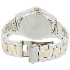 Accutime U.S. Polo Assn. Men's Two-Toned, Royal Blue Dial, Automatic Quartz Metal/Alloy Fold-Over-Clasp Watch - USC80514