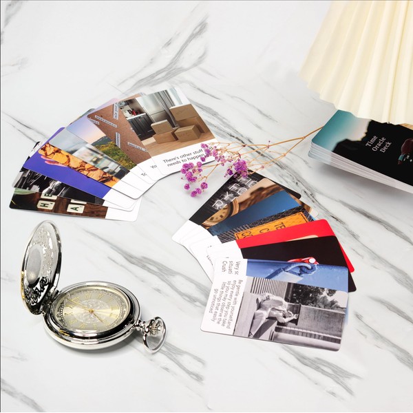 WLWSYCEX WLWSYCEX Time Oracle Cards Deck Tarot Cards Tarot Cards