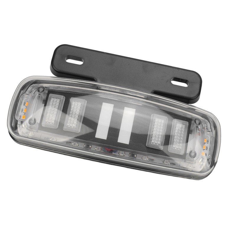 12V Motorcycle Tail Light Brake Turn Signal Light with License