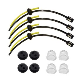 JOCXZI Universal Petrol Filter Kit, Fuel Hose Seal, Petrol Filter Kit, Universal Petrol Filter Replacement Parts, Fuel Hose Seal for Brush Cutter, Earth Auger, Hedge Trimmer, Brush Cutter, Pole Pruner