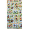 HAMIL TEXTILES SUSYBEE #20212-310 OOLIE THE MONKEY PATCHWORK PANEL
