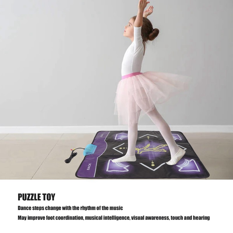 Dance Mat Soft Prevent Slip Wearable 100 Music 60 Games